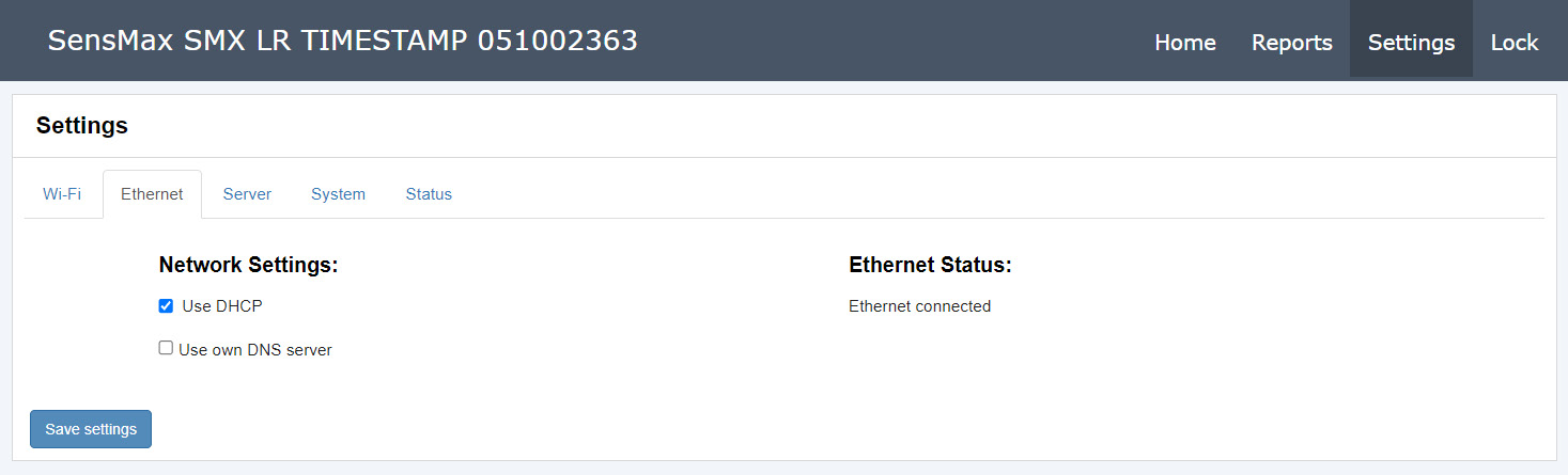 Soft AP & Wi-Fi Settings UI