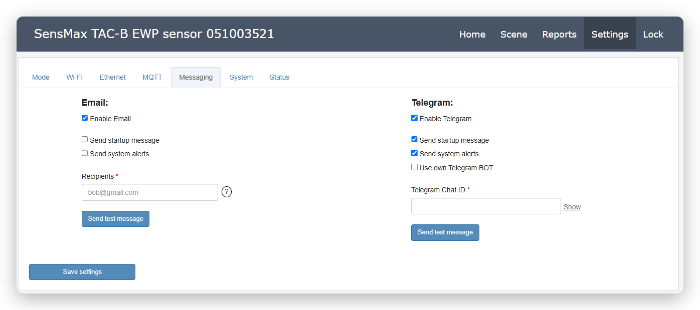 Interface Screenshot